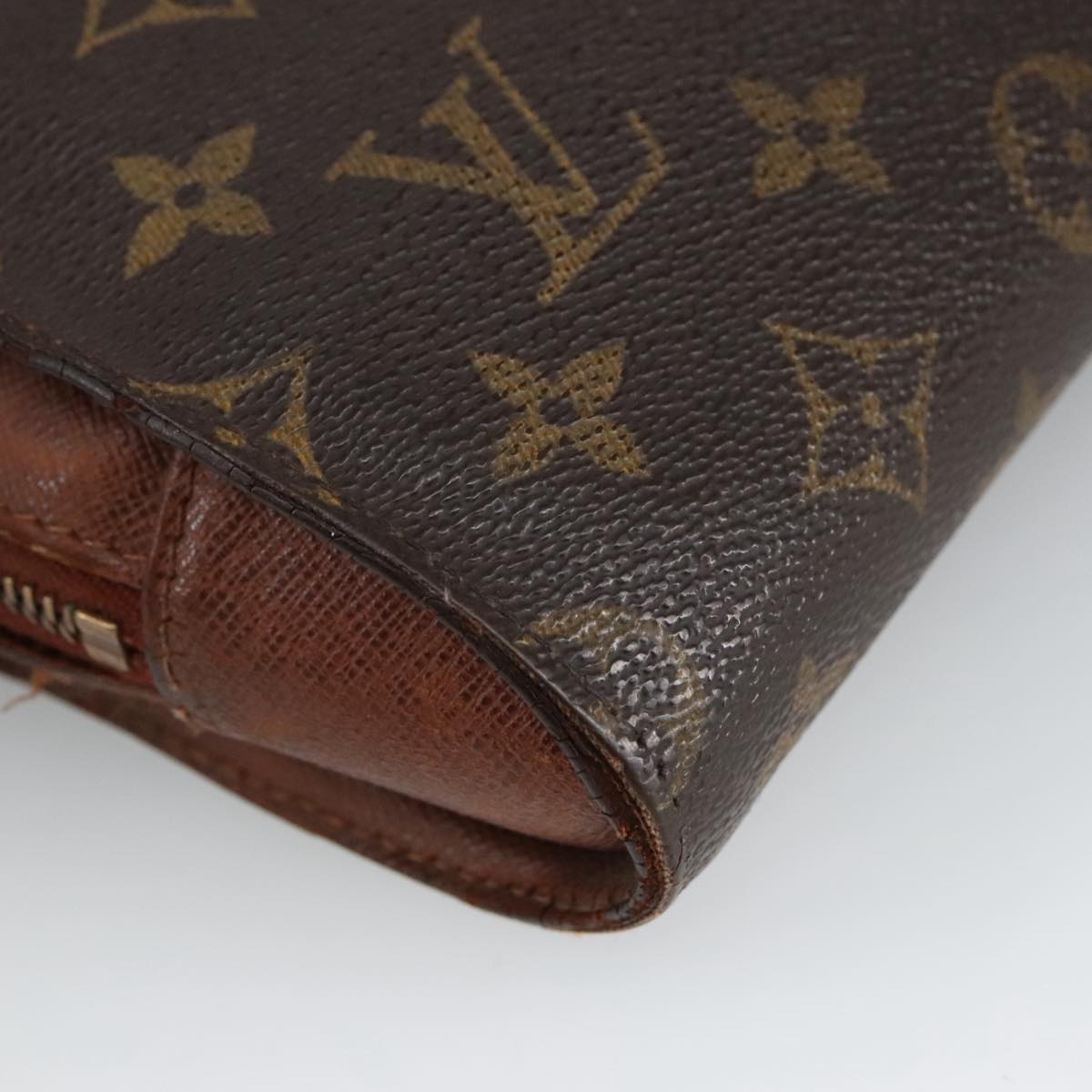 LOUIS VUITTON Monogram Orsay Clutch Bag M51790 LV Auth 102099