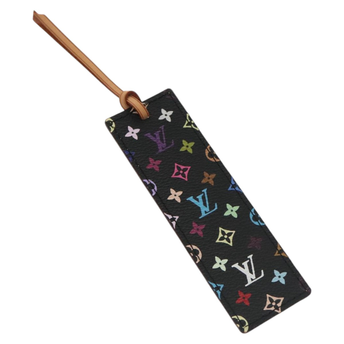 LOUIS VUITTON Monogram Multicolor Mark Page Kadu Bookmark M99197 LV Auth 102102 - 0