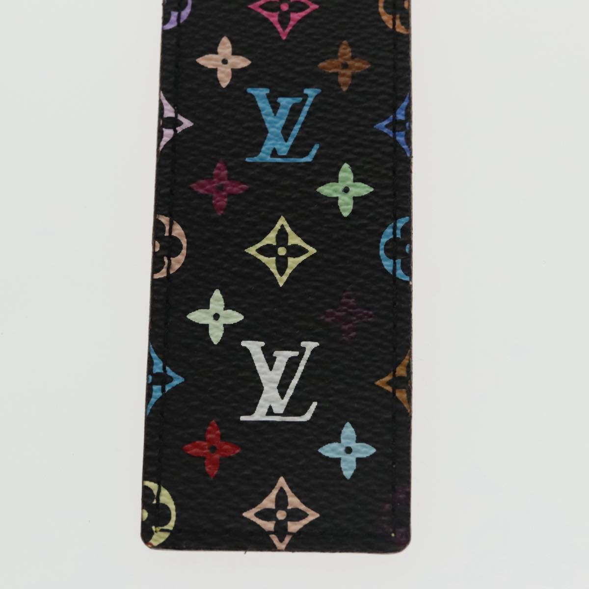 LOUIS VUITTON Monogram Multicolor Mark Page Kadu Bookmark M99197 LV Auth 102102