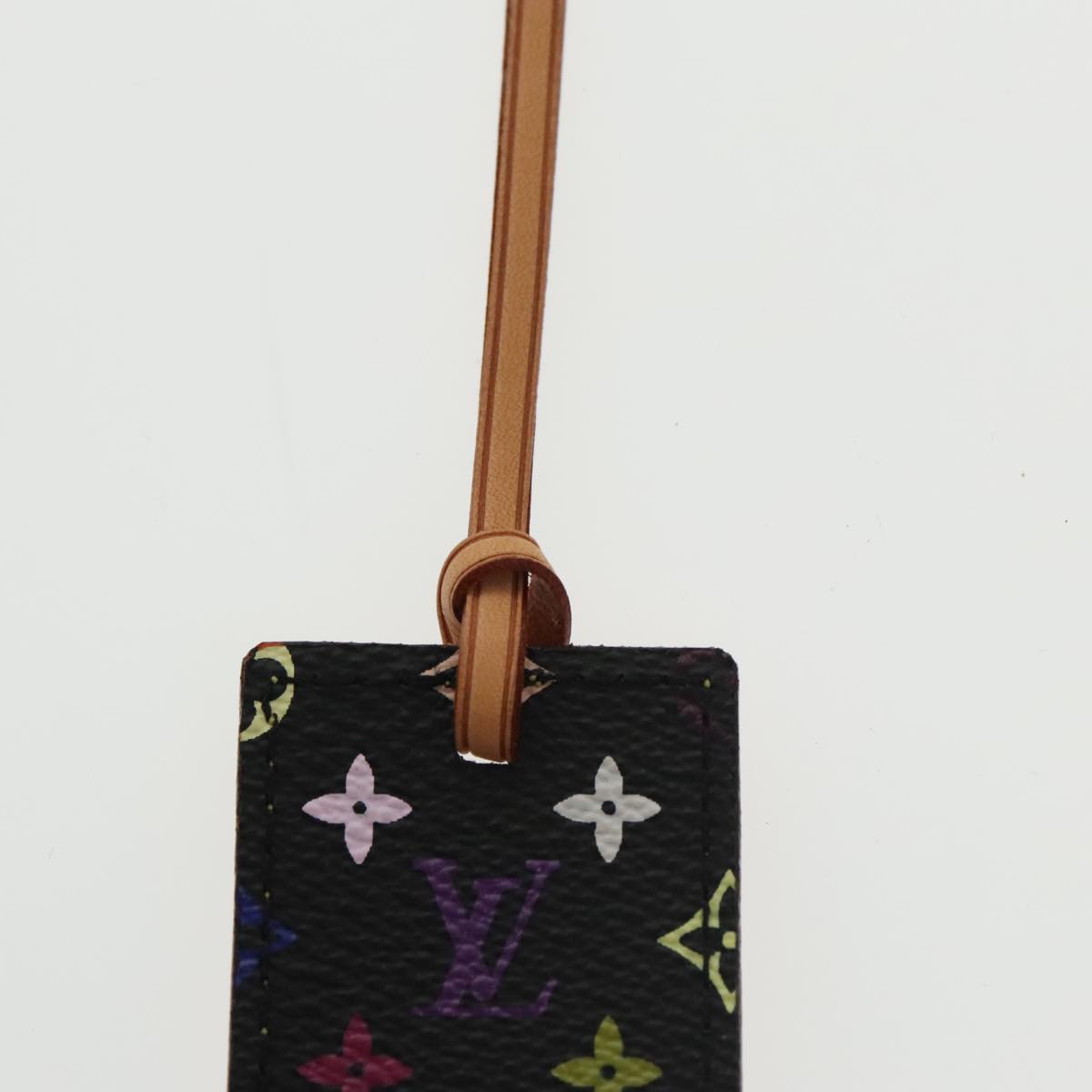 LOUIS VUITTON Monogram Multicolor Mark Page Kadu Bookmark M99197 LV Auth 102102