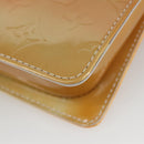 LOUIS VUITTON Monogram Vernis Motto Accessory Pouch Gris M91030 LV Auth 102106-16