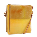 LOUIS VUITTON Monogram Vernis Motto Accessory Pouch Gris M91030 LV Auth 102106-1