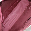 BURBERRY Nova Check Tote Bag Canvas Beige Red Auth 102114-11