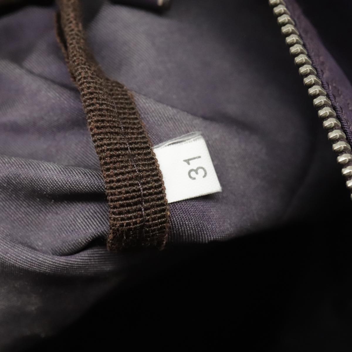 PRADA Hand Bag Nylon Purple Auth 102117