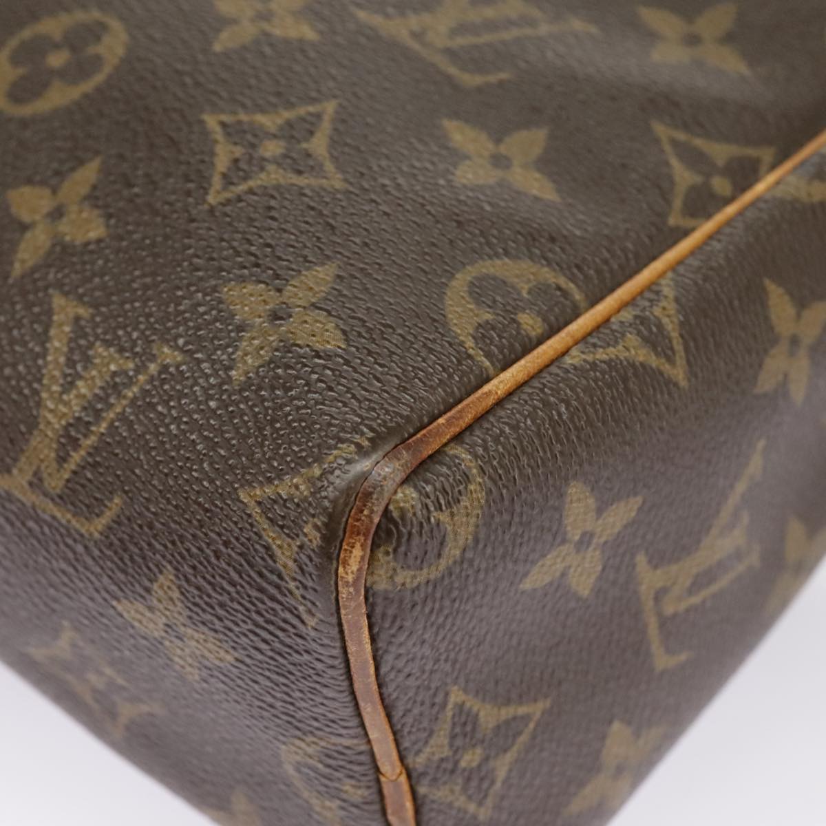 LOUIS VUITTON Monogram Tulle Lee Shoulder Bag M51348 LV Auth 102129