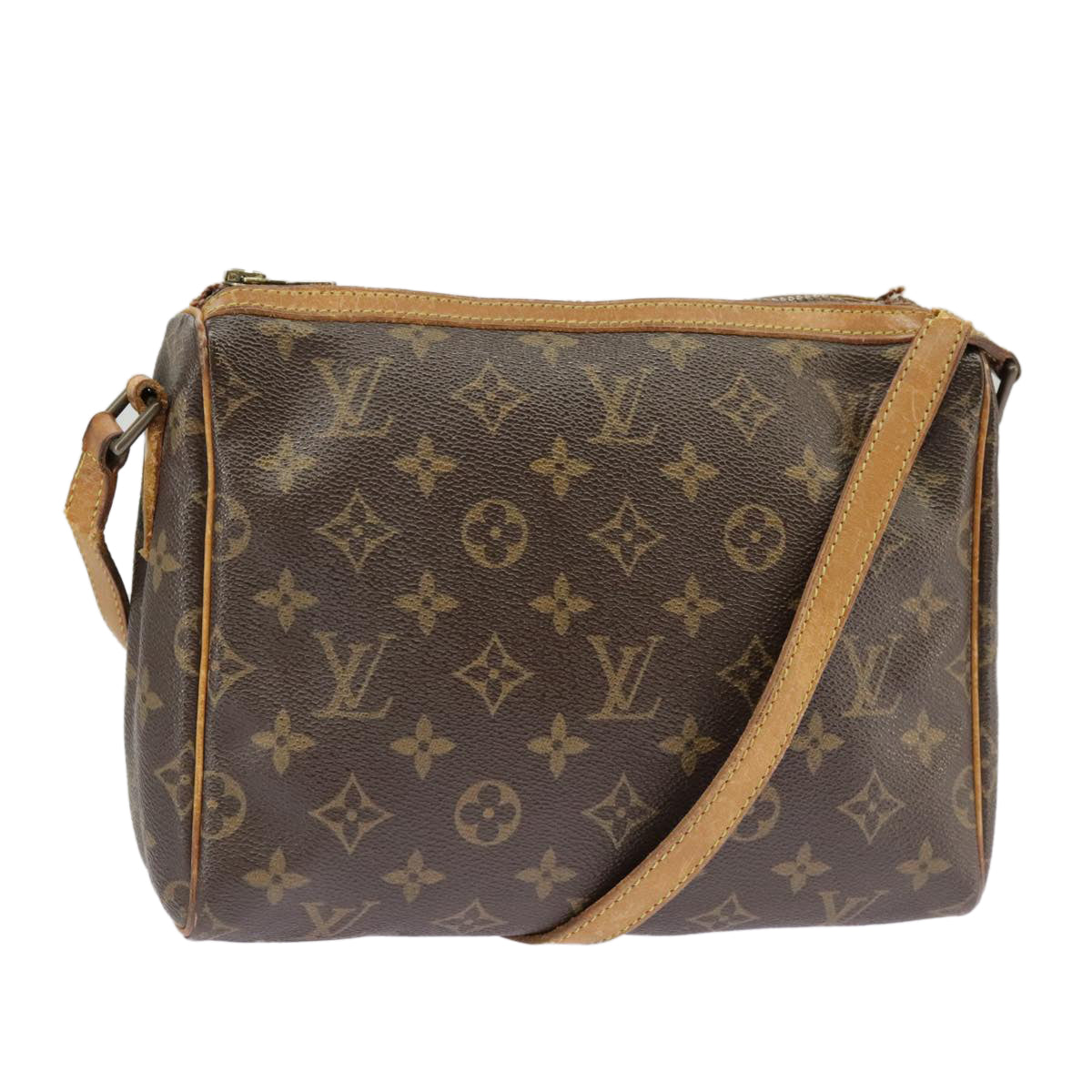 LOUIS VUITTON Monogram Tulle Lee Shoulder Bag M51348 LV Auth 102129