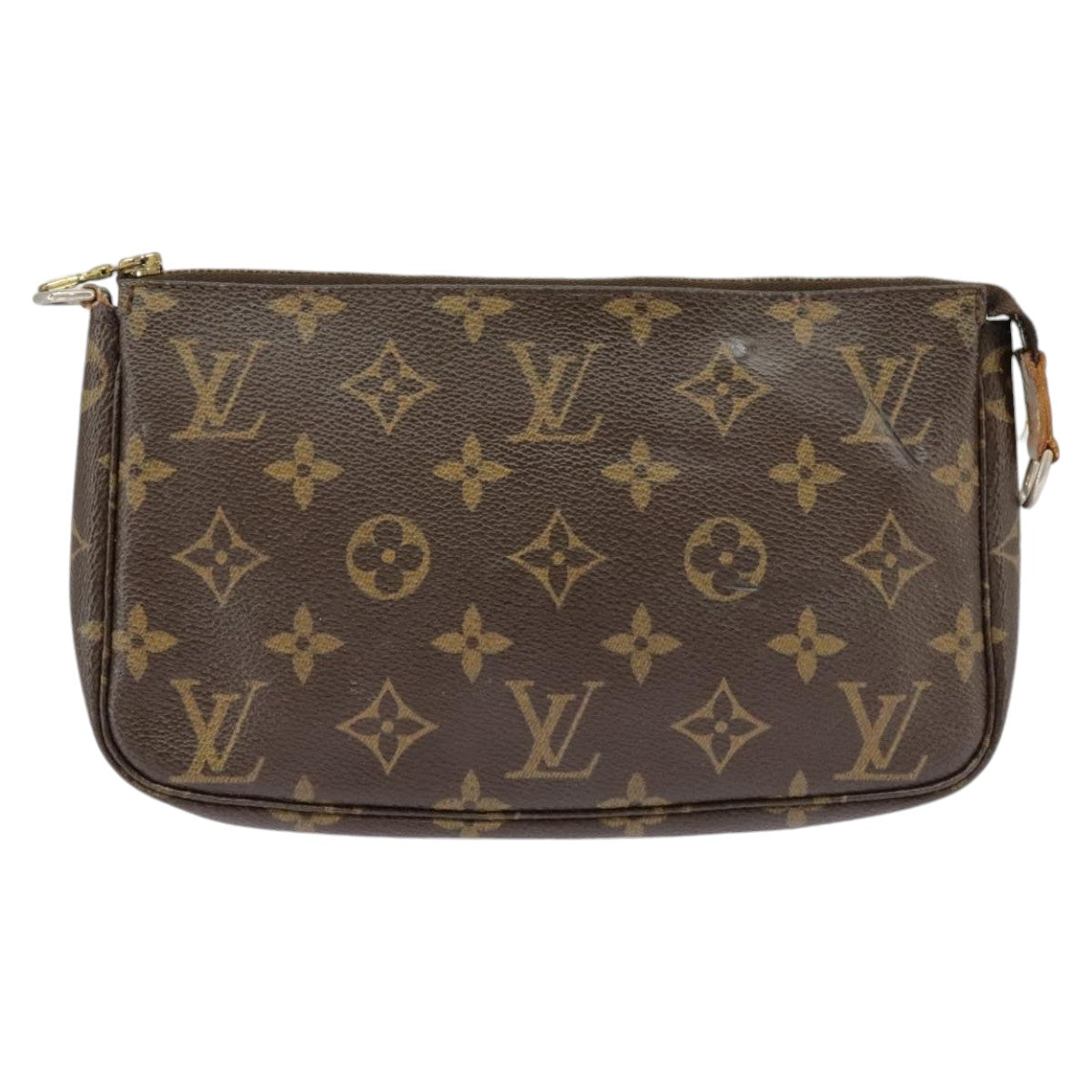 LOUIS VUITTON Monogram Pochette Accessoires Pouch M51980 LV Auth 102130