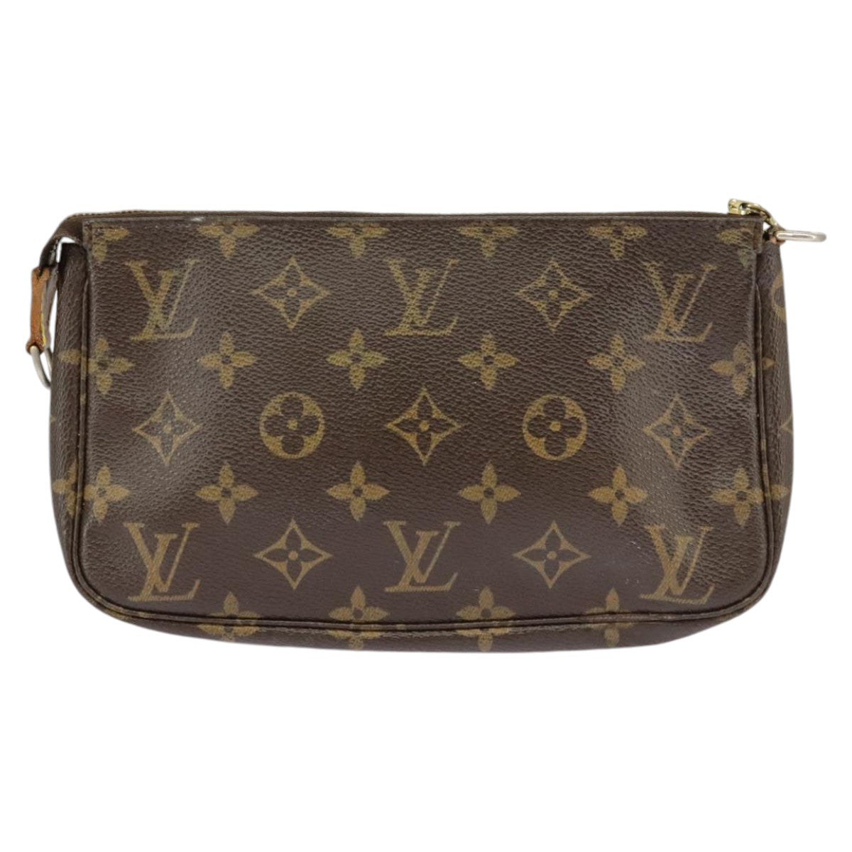 LOUIS VUITTON Monogram Pochette Accessoires Pouch M51980 LV Auth 102130