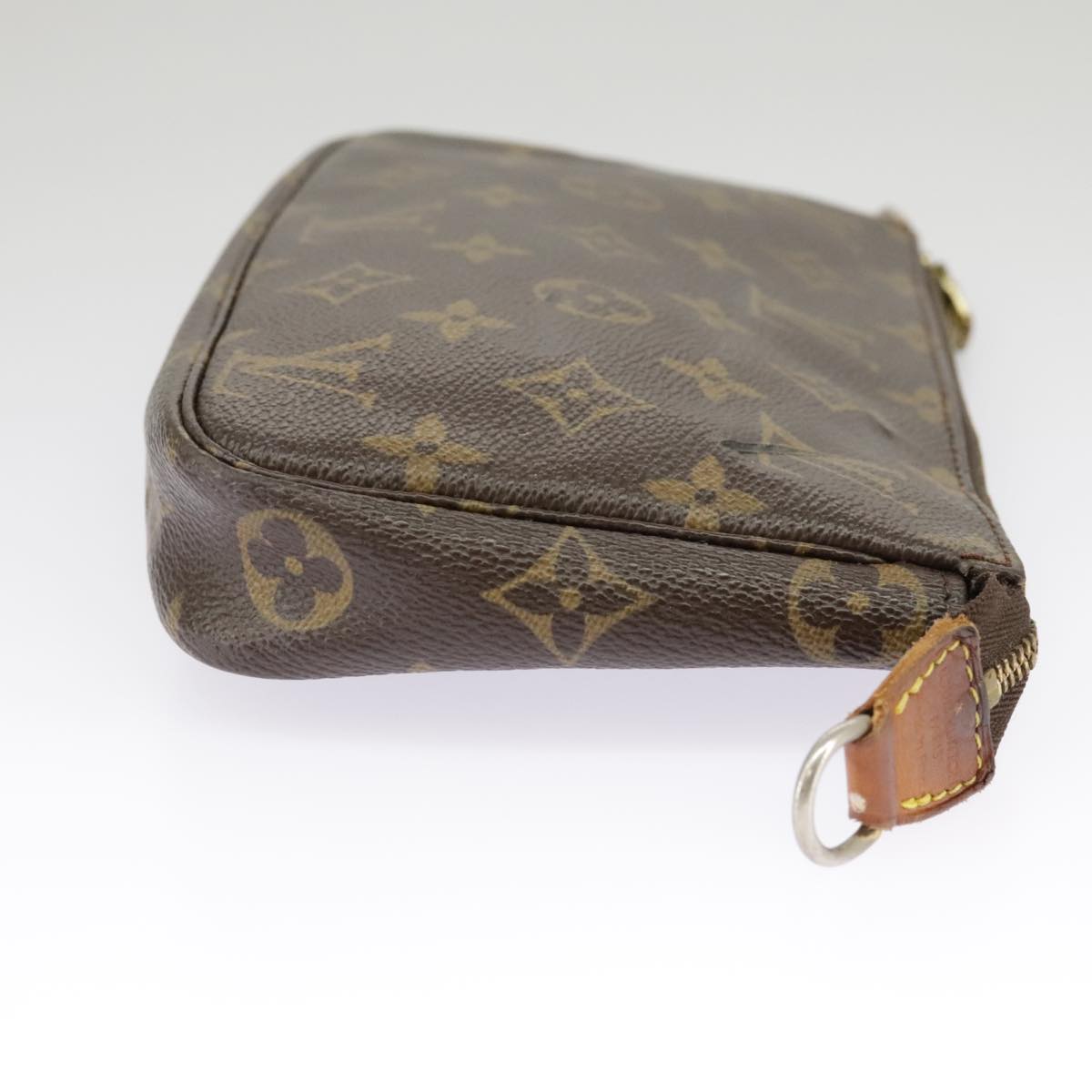 LOUIS VUITTON Monogram Pochette Accessoires Pouch M51980 LV Auth 102130