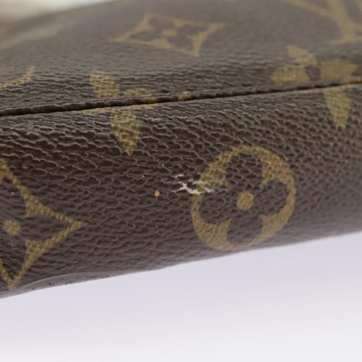 LOUIS VUITTON Monogram Pochette Accessoires Pouch M51980 LV Auth 102130