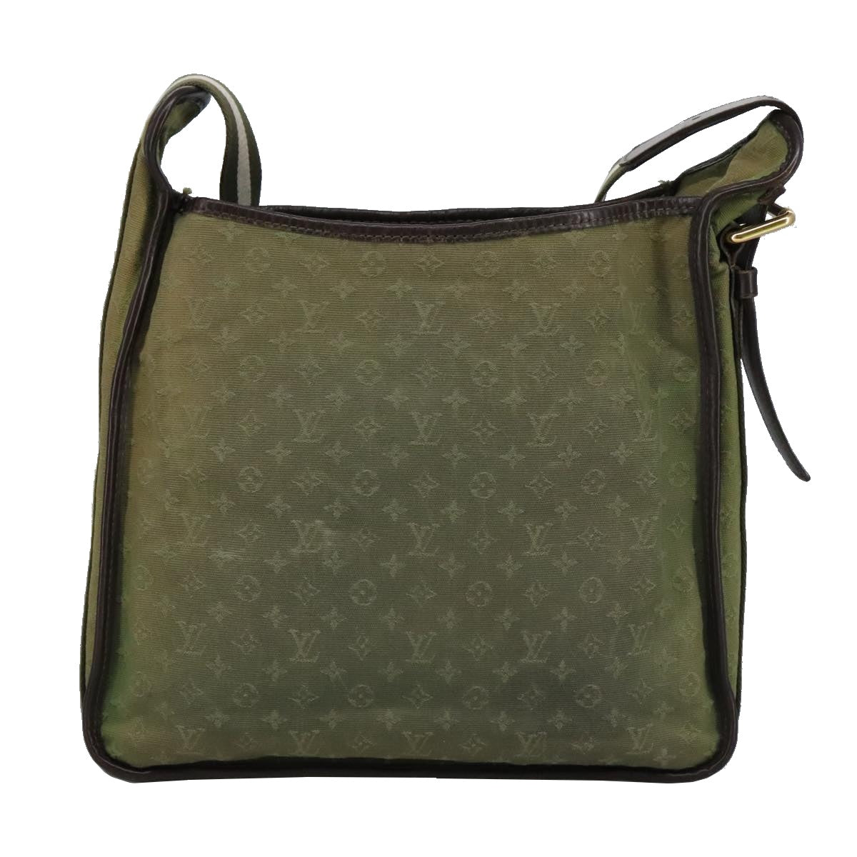 LOUIS VUITTON Monogram mini Bussus Marie Kate Bag TST Khaki M92324 Auth 102132