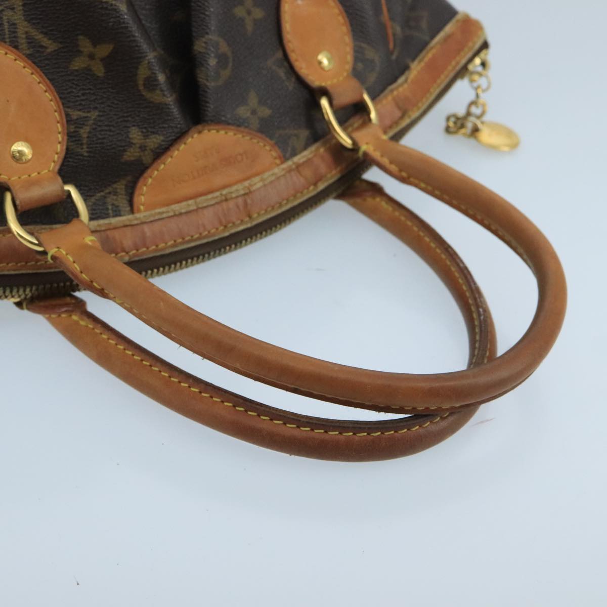 LOUIS VUITTON Monogram Tivoli PM Hand Bag M40143 LV Auth 102140