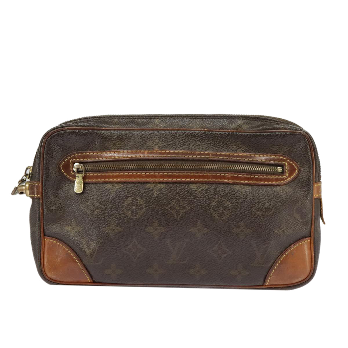 LOUIS VUITTON Monogram Marly Dragonne GM Clutch Bag M51825 LV Auth 102142 - 0