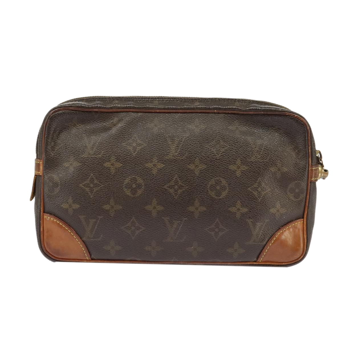 LOUIS VUITTON Monogram Marly Dragonne GM Clutch Bag M51825 LV Auth 102142