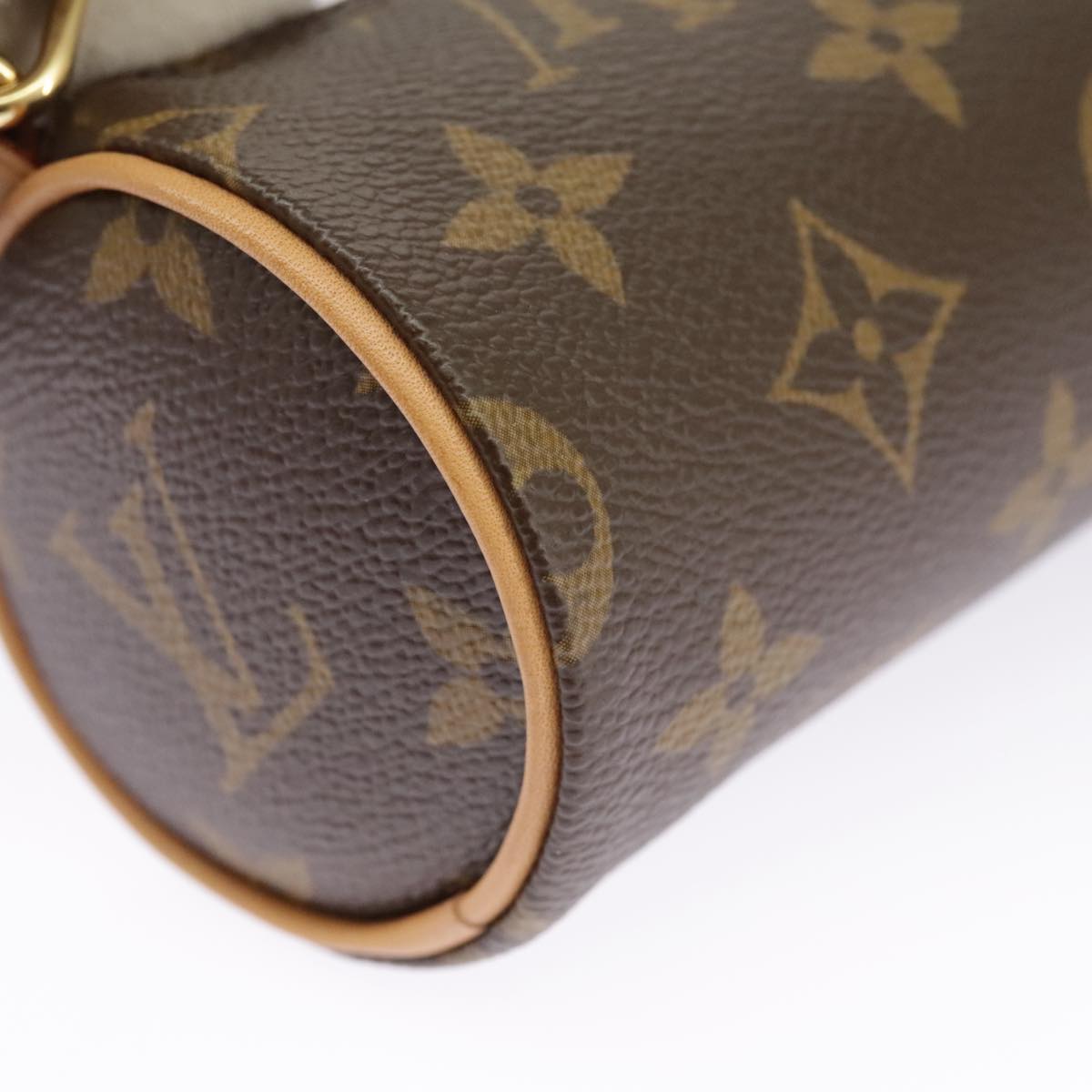 LOUIS VUITTON Monogram Papillon Pouch LV Auth 102146