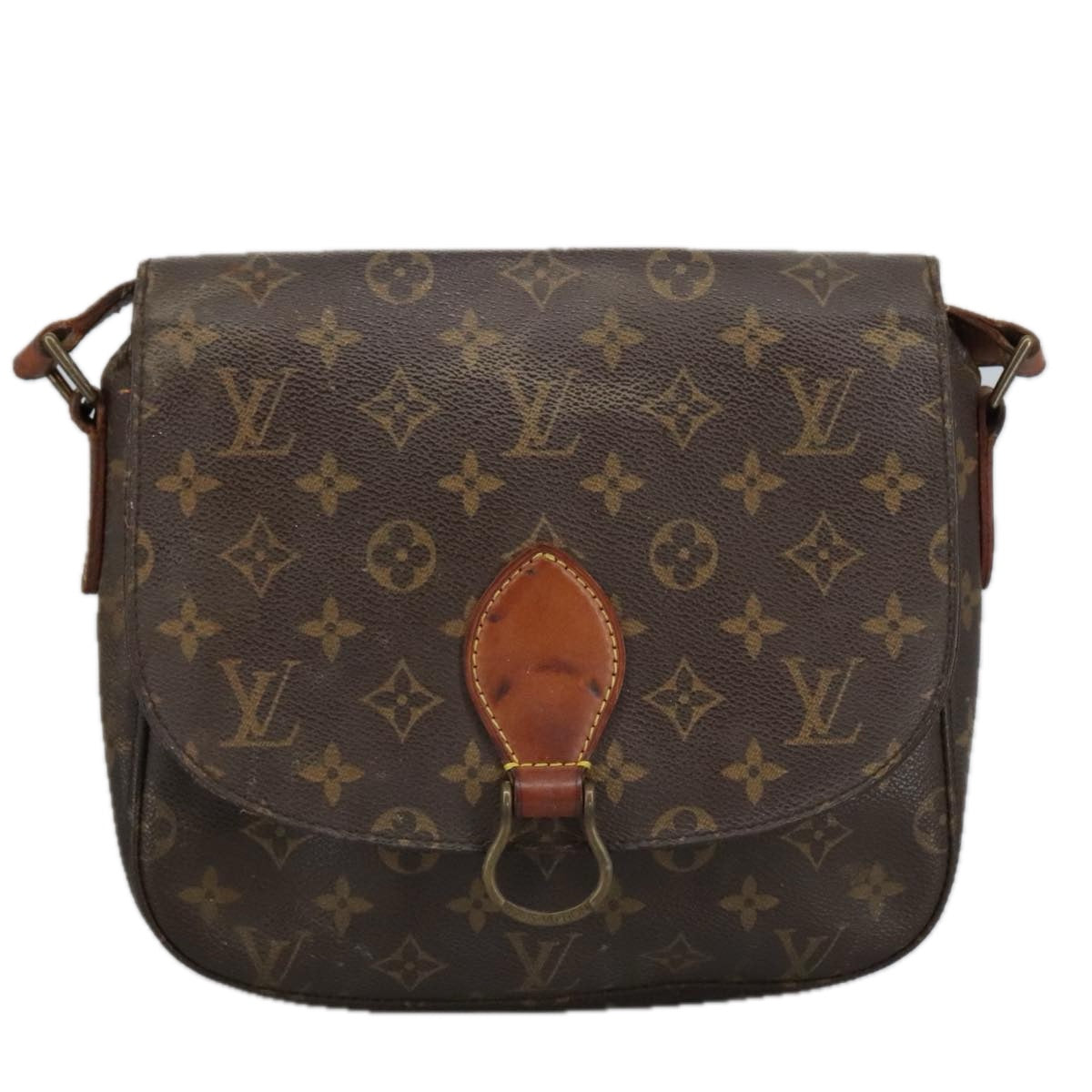 LOUIS VUITTON Monogram Saint Cloud GM Shoulder Bag M51242 LV Auth 102147 - 0