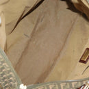 FENDI Zucchino Canvas Hand Bag Khaki 8BH138 Auth 102160-10