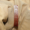 FENDI Zucchino Canvas Hand Bag Khaki 8BH138 Auth 102160-11