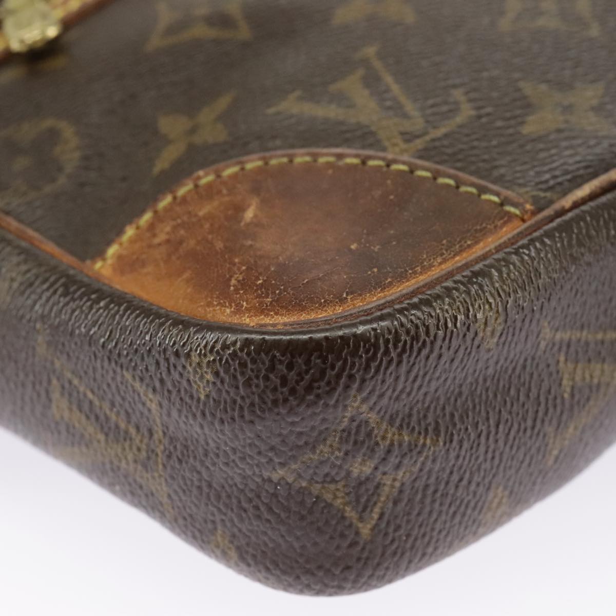 LOUIS VUITTON Monogram Marly Dragonne GM Clutch Bag M51825 LV Auth 102171