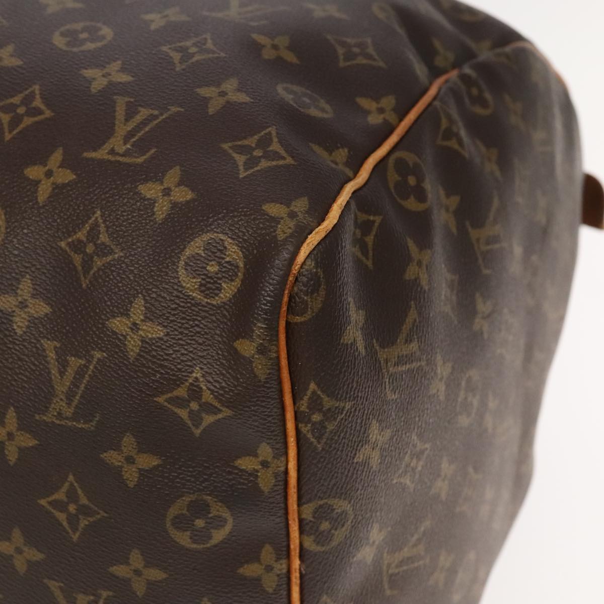 LOUIS VUITTON Monogram Keepall 60 Boston Bag M41422 LV Auth 102175