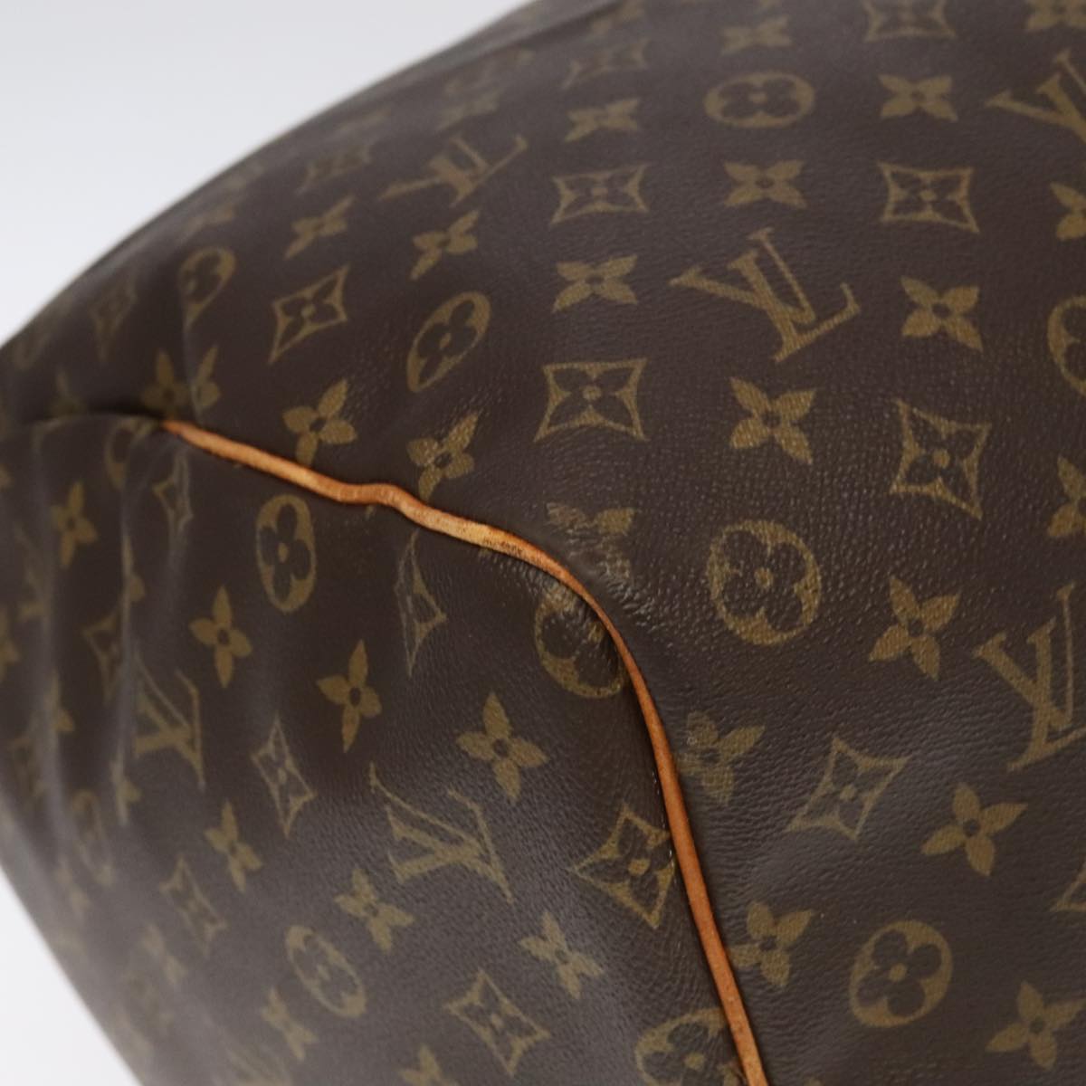 LOUIS VUITTON Monogram Keepall 60 Boston Bag M41422 LV Auth 102175