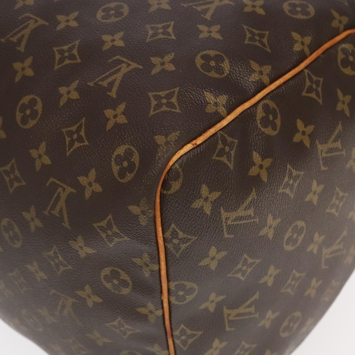 LOUIS VUITTON Monogram Keepall 60 Boston Bag M41422 LV Auth 102175