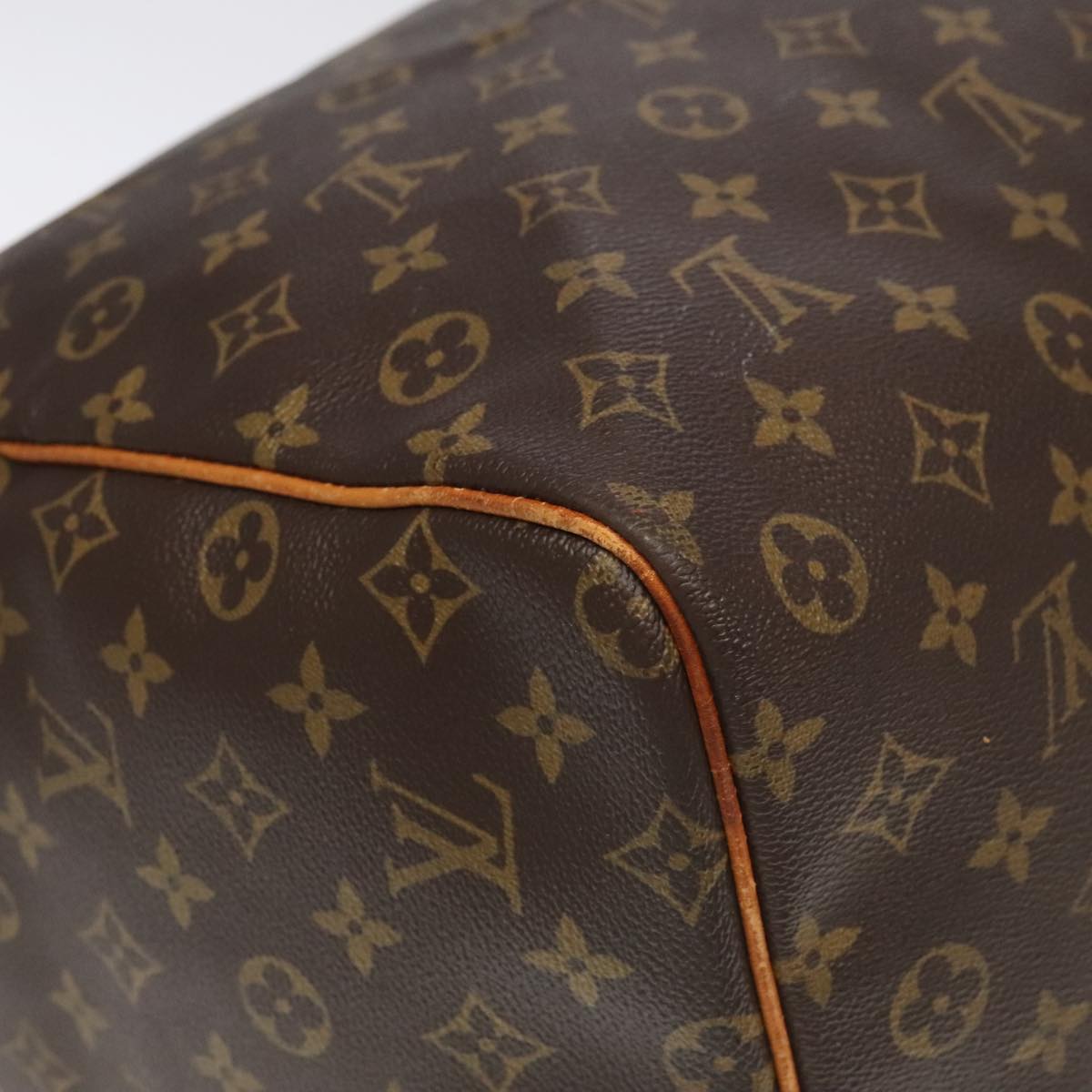 LOUIS VUITTON Monogram Keepall 60 Boston Bag M41422 LV Auth 102175