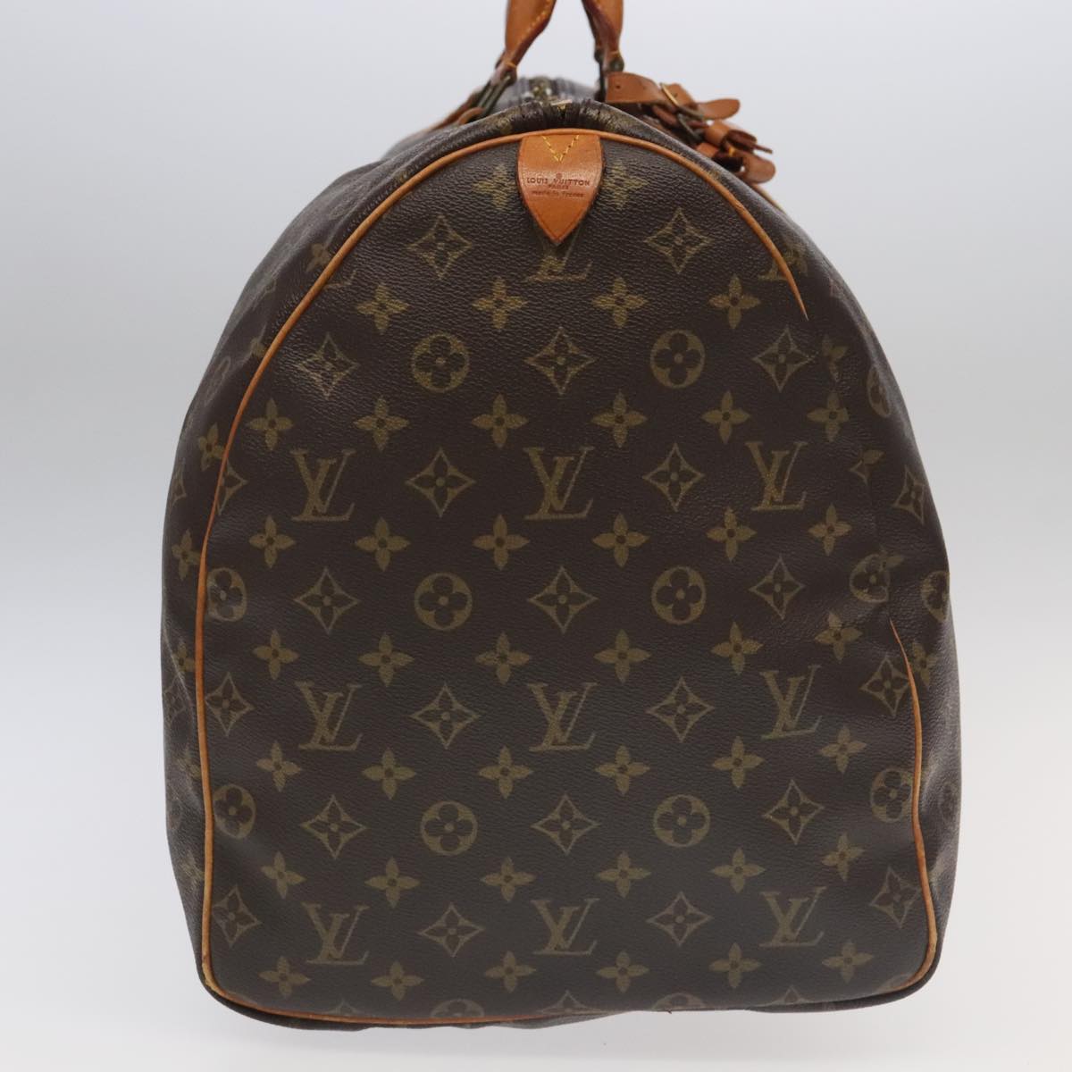 LOUIS VUITTON Monogram Keepall 60 Boston Bag M41422 LV Auth 102175