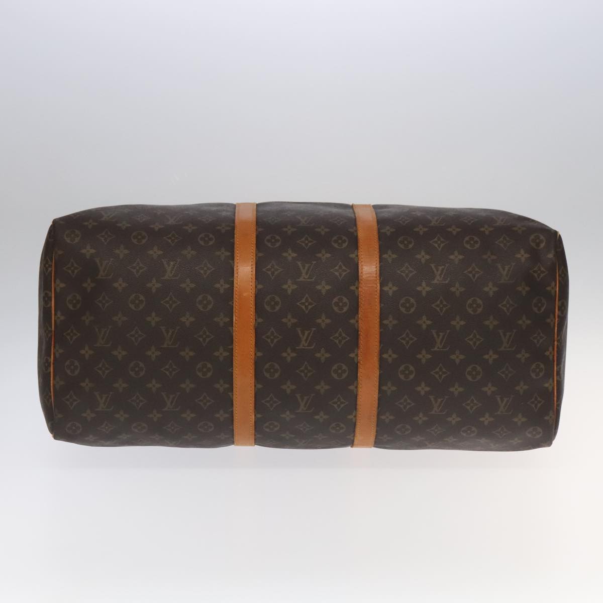 LOUIS VUITTON Monogram Keepall 60 Boston Bag M41422 LV Auth 102175