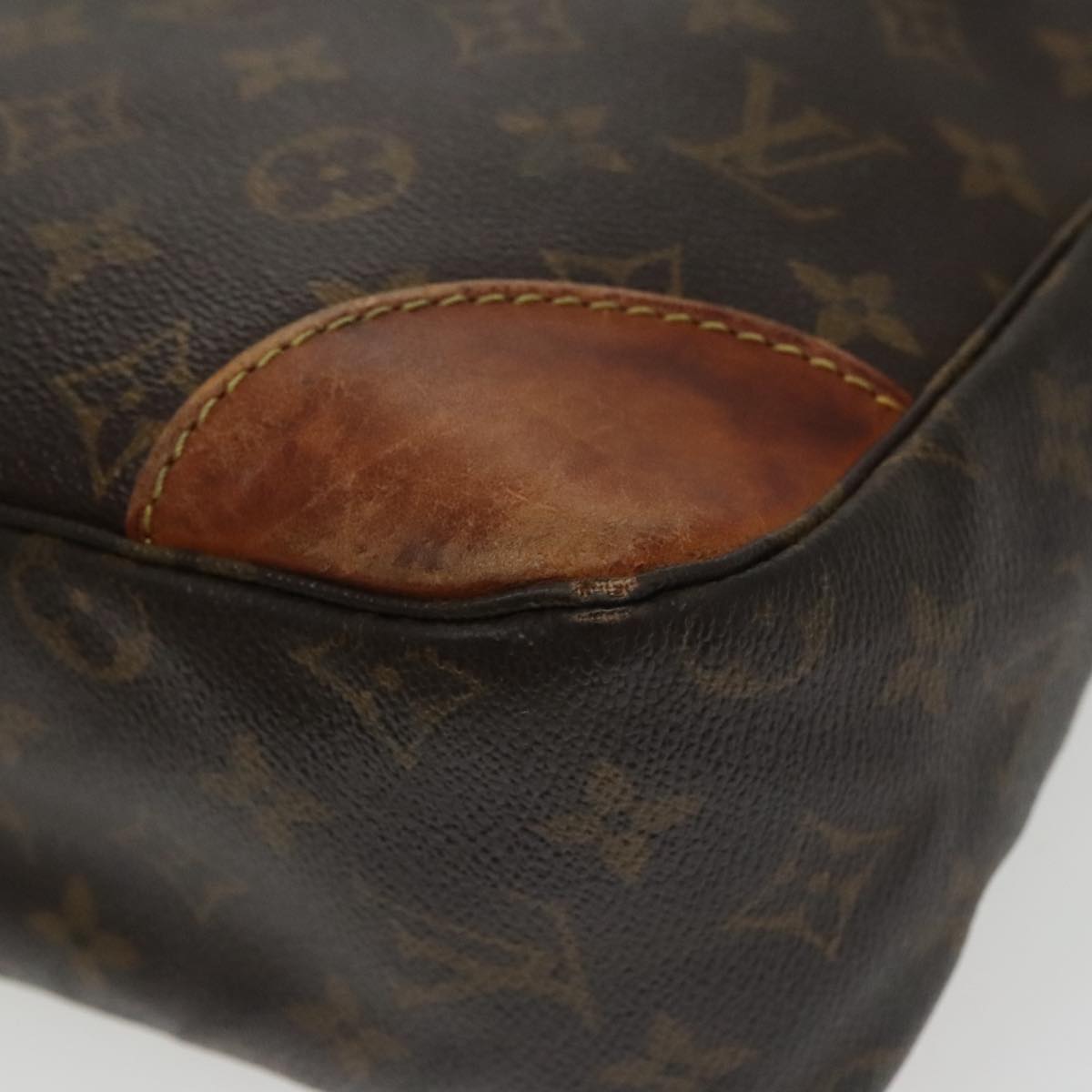 LOUIS VUITTON Monogram Boulogne 30 Shoulder Bag M51265 LV Auth 102177