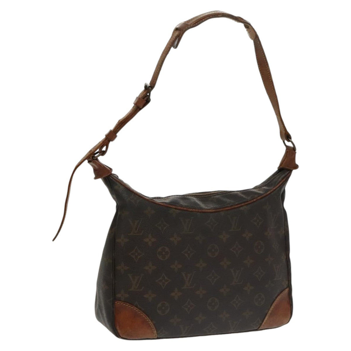 LOUIS VUITTON Monogram Boulogne 30 Shoulder Bag M51265 LV Auth 102177