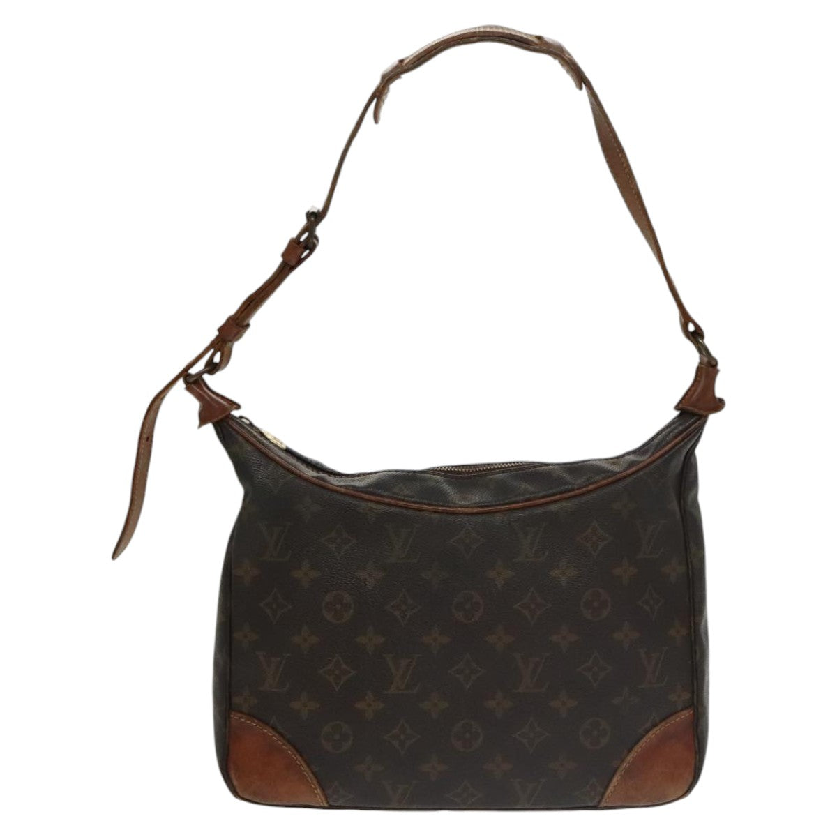 LOUIS VUITTON Monogram Boulogne 30 Shoulder Bag M51265 LV Auth 102177