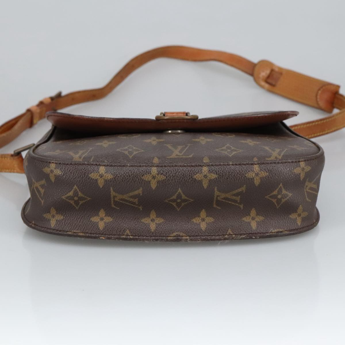 LOUIS VUITTON Monogram Saint Cloud GM Shoulder Bag M51242 LV Auth 102180