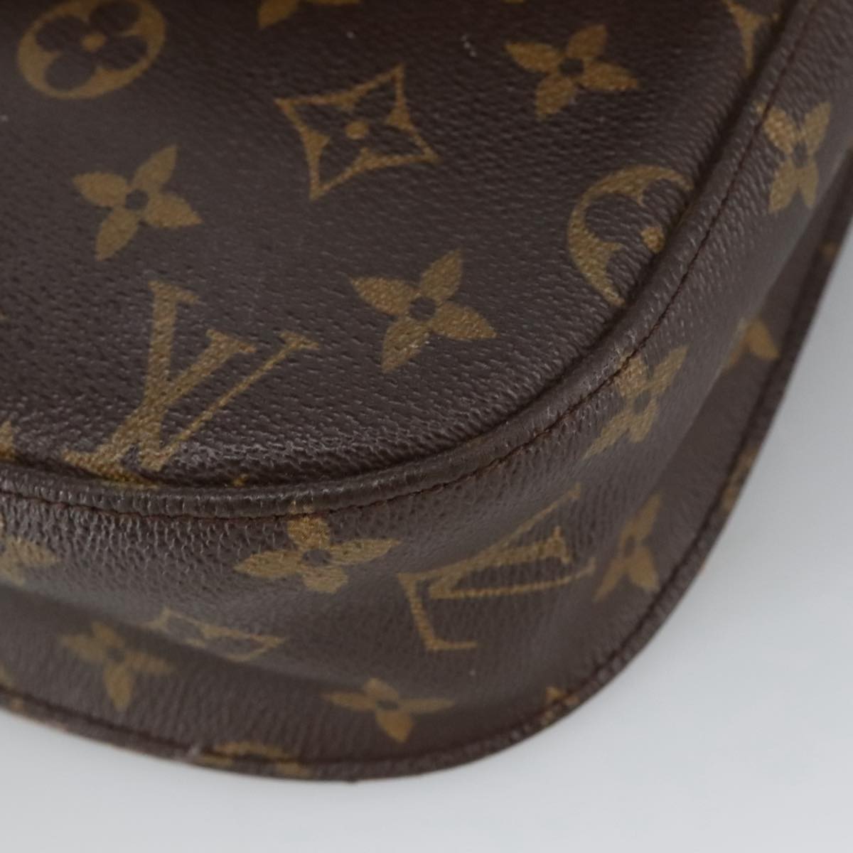 LOUIS VUITTON Monogram Saint Cloud GM Shoulder Bag M51242 LV Auth 102180