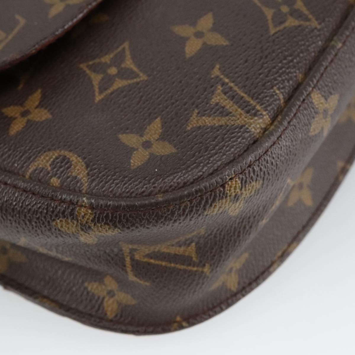 LOUIS VUITTON Monogram Saint Cloud GM Shoulder Bag M51242 LV Auth 102180