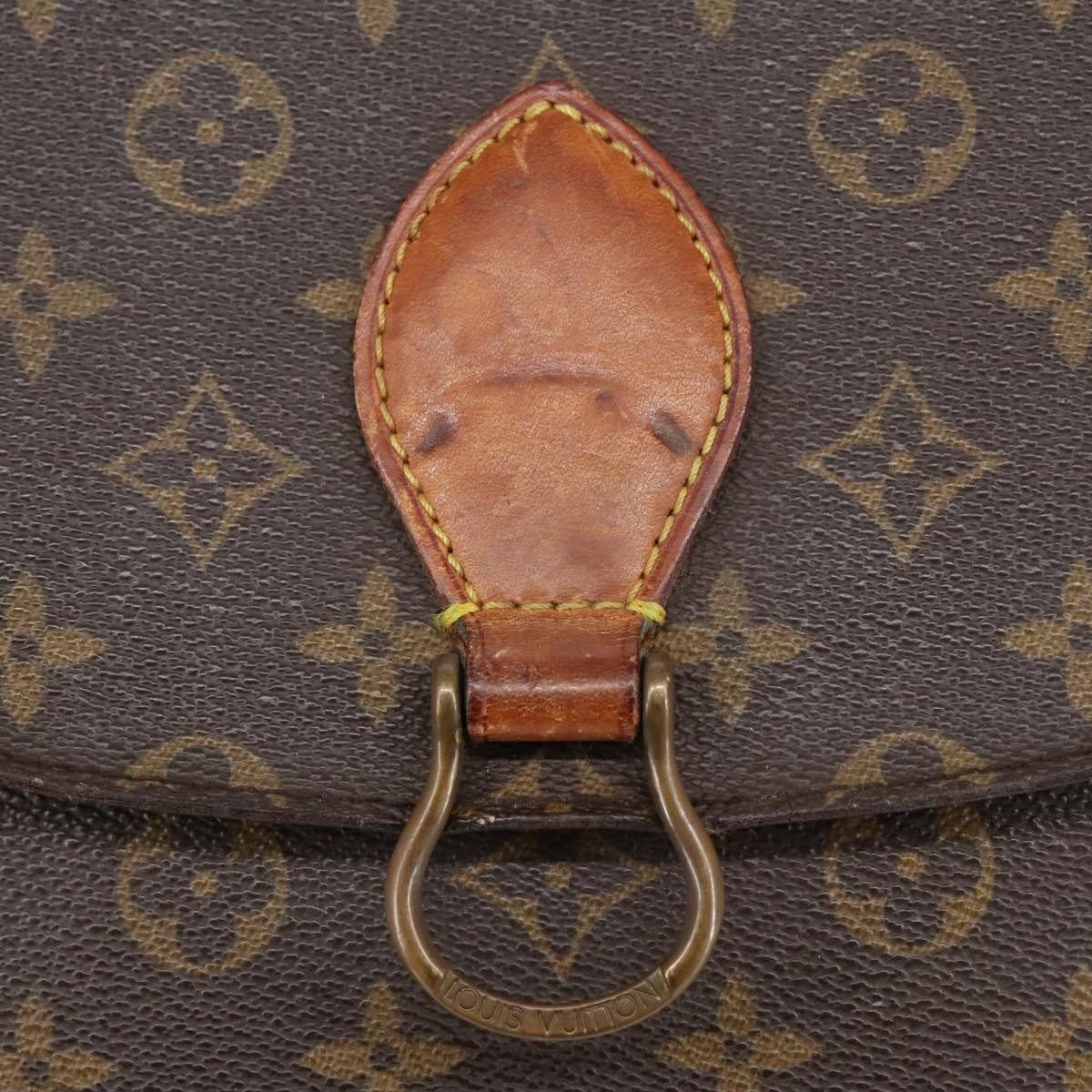 LOUIS VUITTON Monogram Saint Cloud GM Shoulder Bag M51242 LV Auth 102180