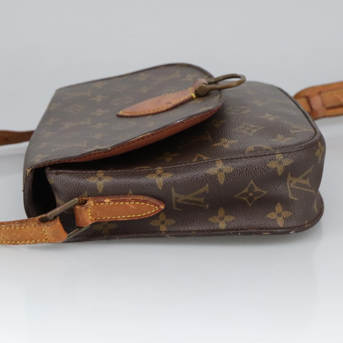 LOUIS VUITTON Monogram Saint Cloud GM Shoulder Bag M51242 LV Auth 102180