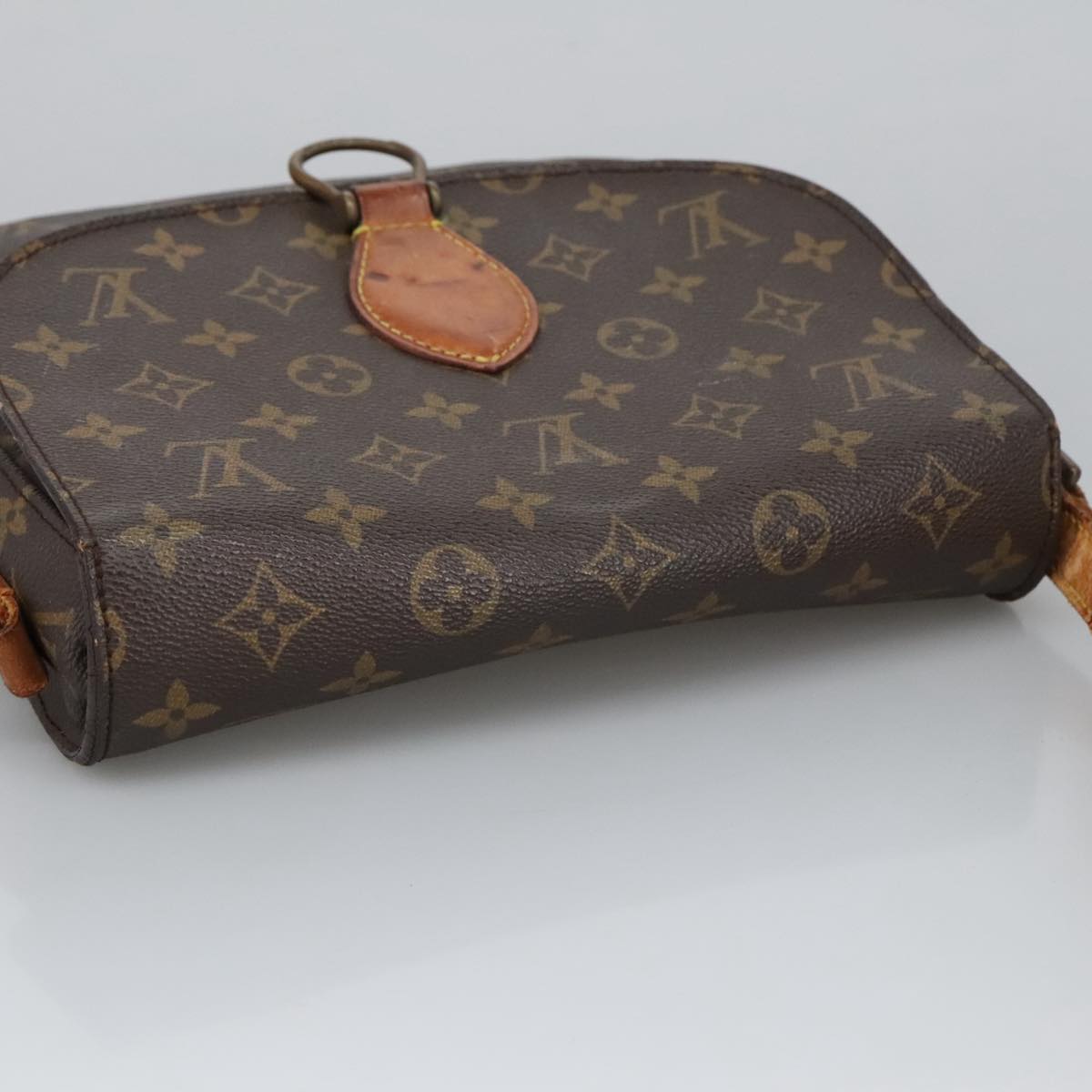 LOUIS VUITTON Monogram Saint Cloud GM Shoulder Bag M51242 LV Auth 102180