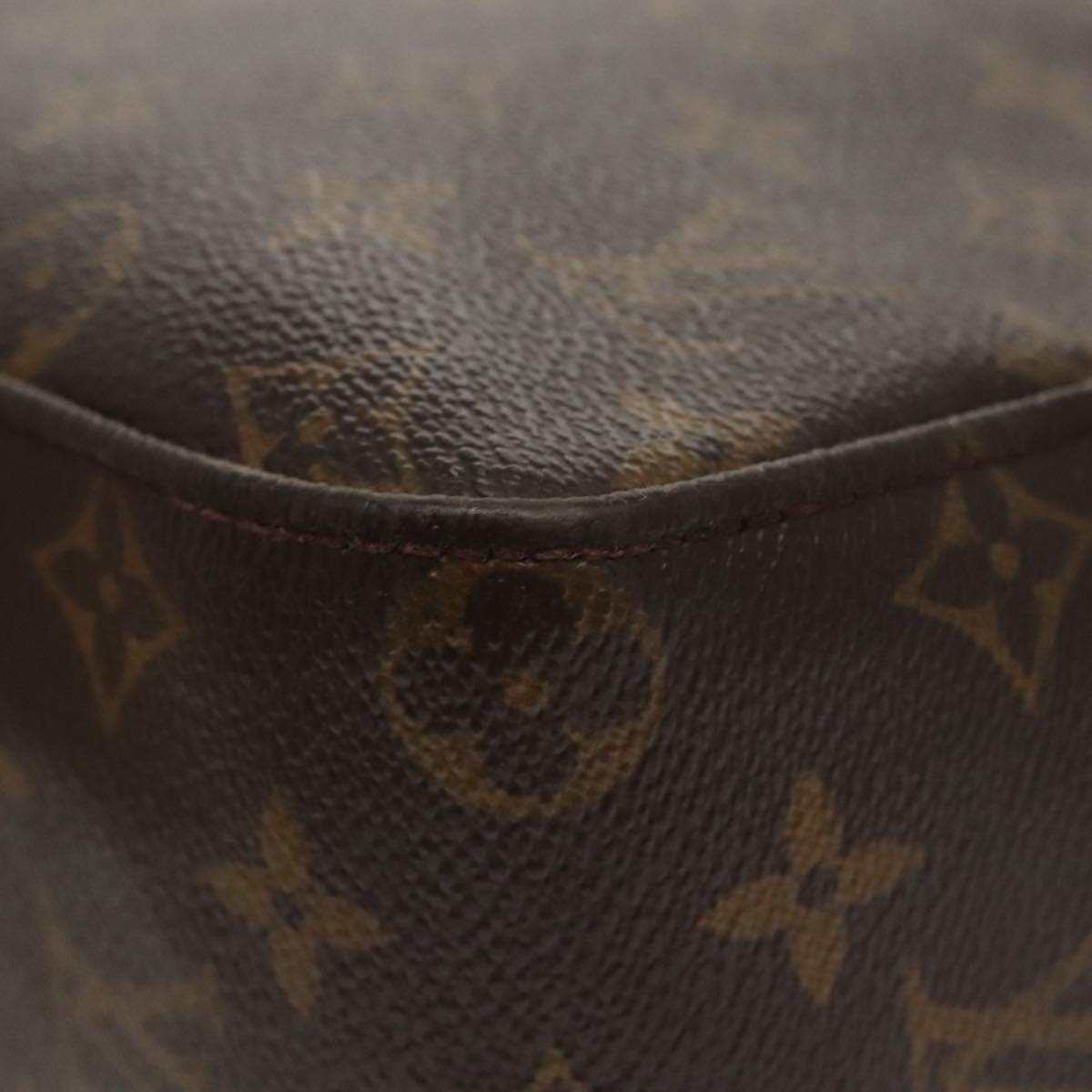 LOUIS VUITTON Monogram Looping GM Shoulder Bag M51145 LV Auth 102181