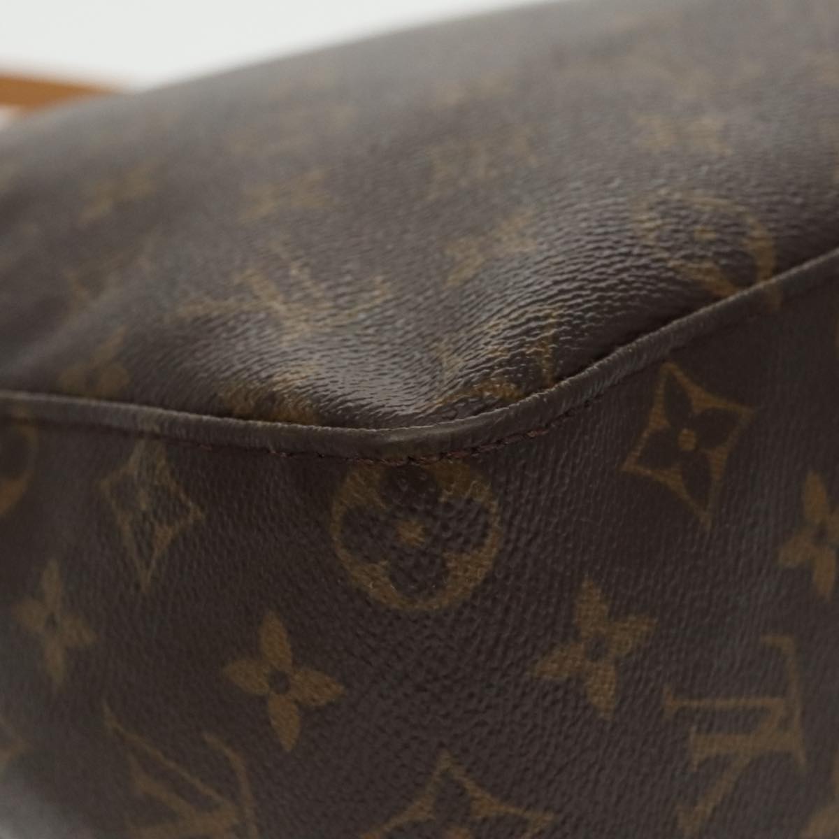 LOUIS VUITTON Monogram Looping GM Shoulder Bag M51145 LV Auth 102181