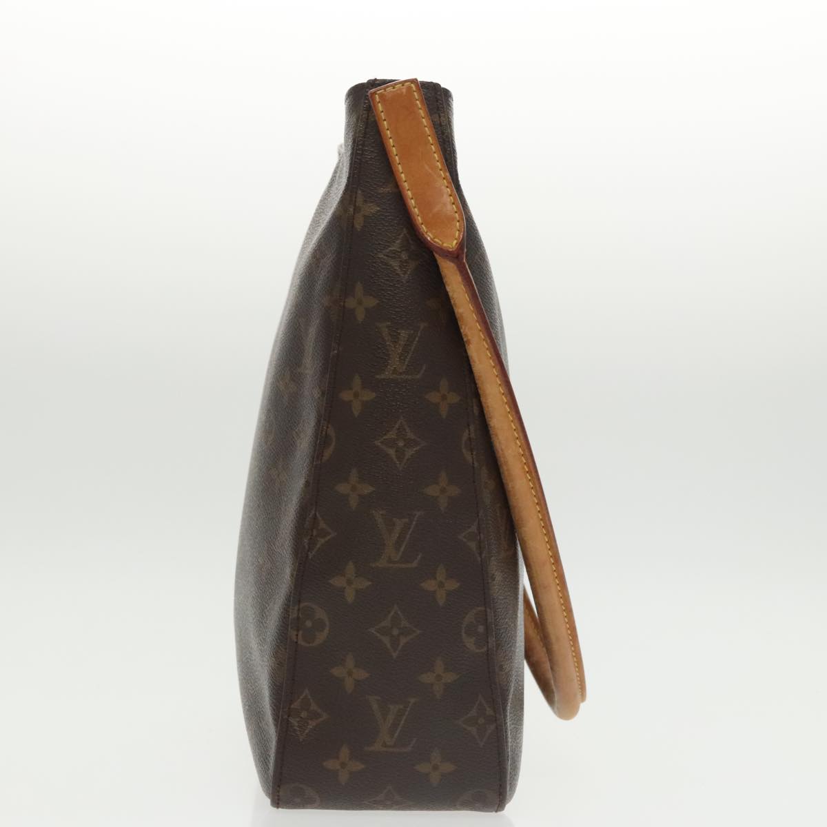 LOUIS VUITTON Monogram Looping GM Shoulder Bag M51145 LV Auth 102181