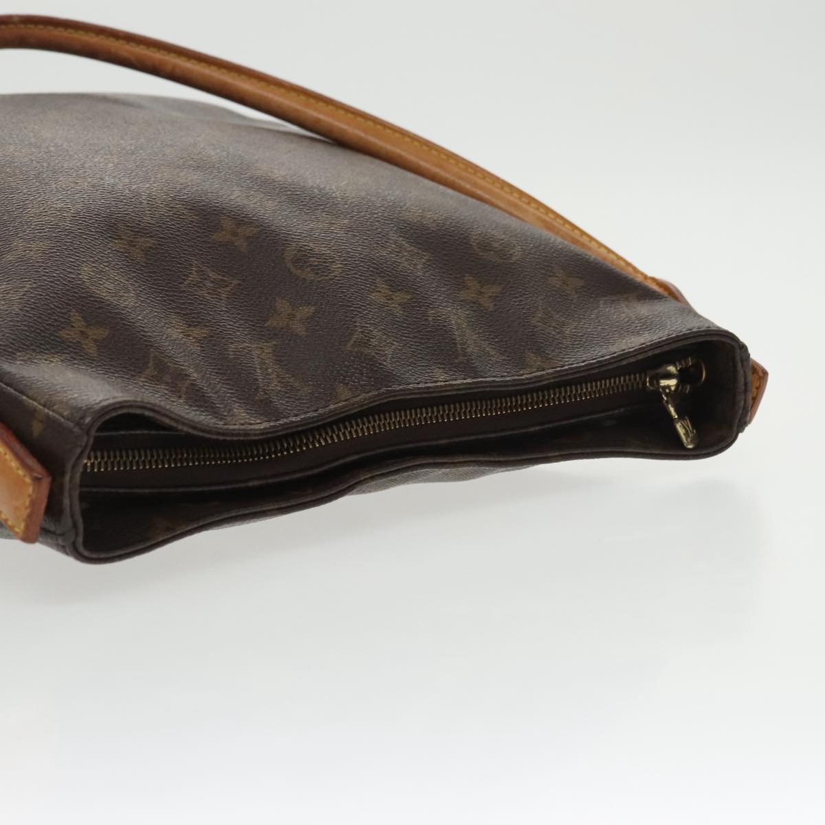 LOUIS VUITTON Monogram Looping GM Shoulder Bag M51145 LV Auth 102181