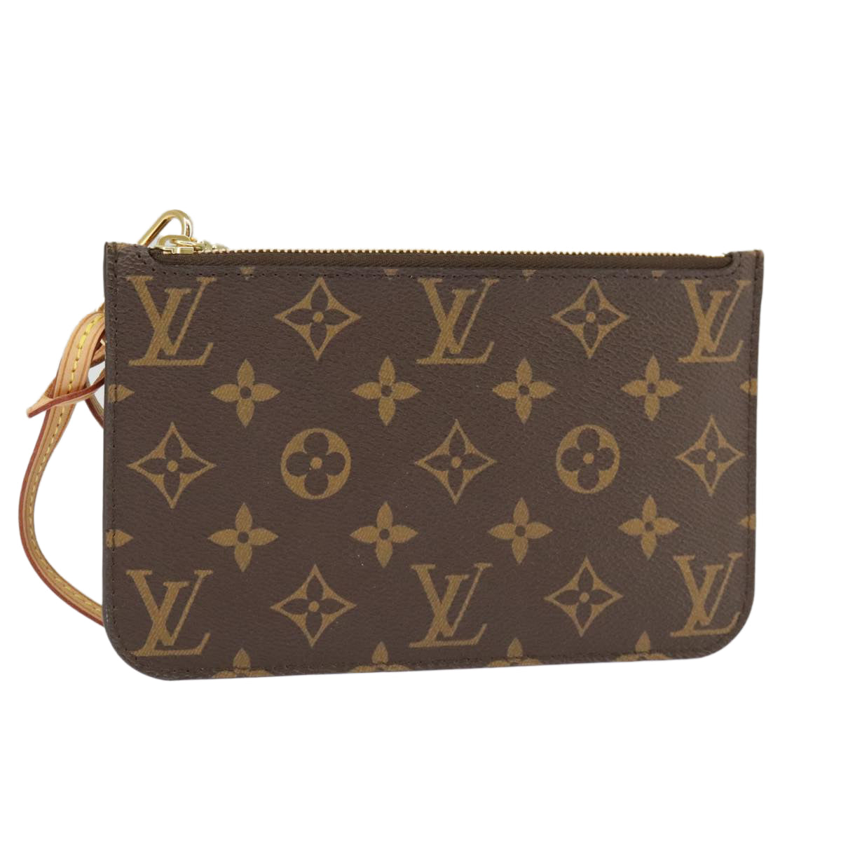 LOUIS VUITTON Monogram Neverfull PM Pouch LV Auth 102186