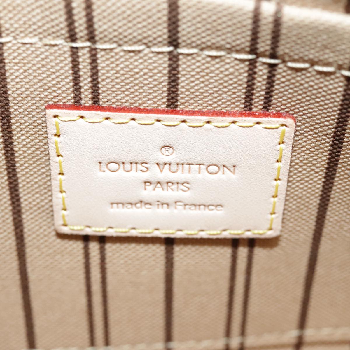 LOUIS VUITTON Monogram Neverfull PM Pouch LV Auth 102186