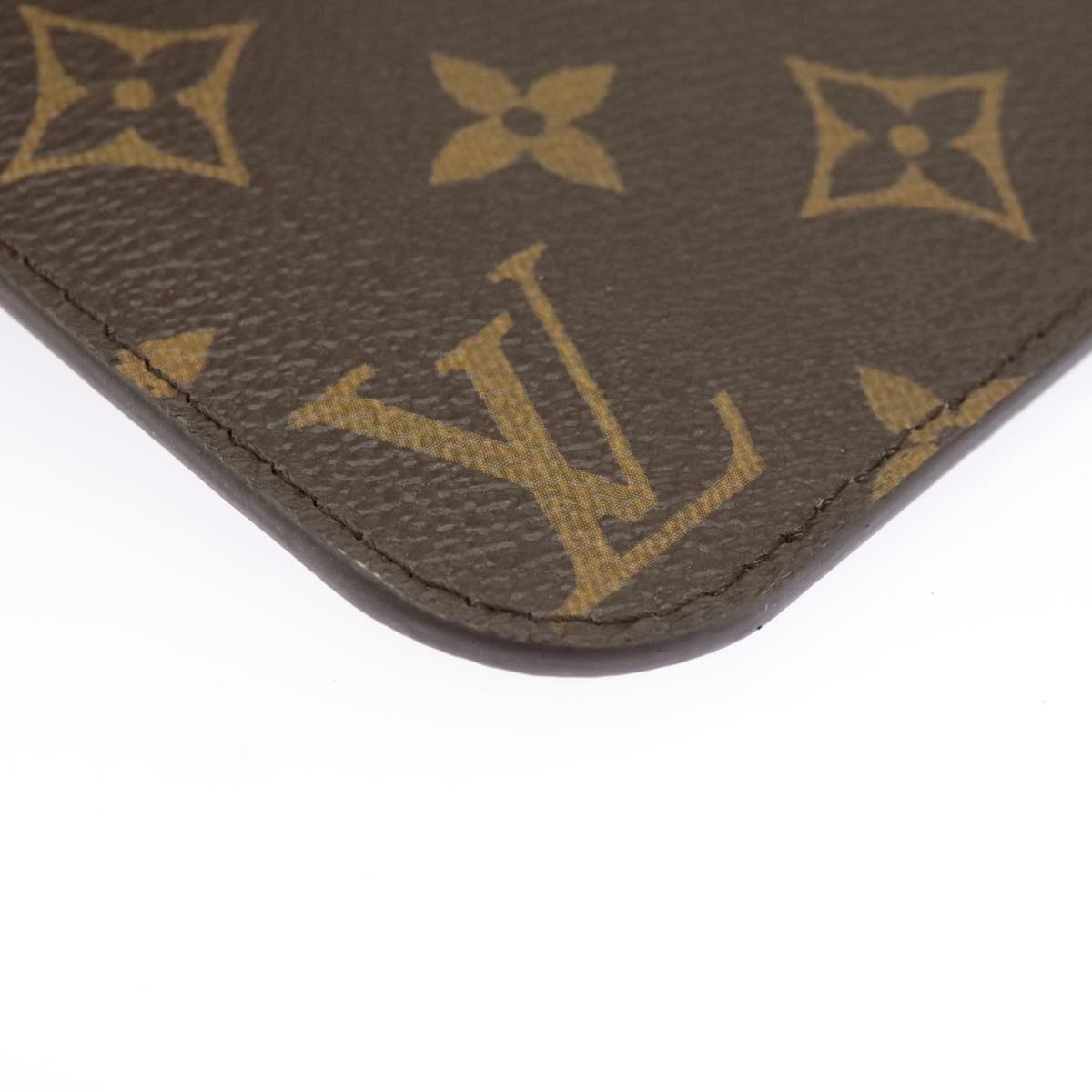 LOUIS VUITTON Monogram Neverfull PM Pouch LV Auth 102186