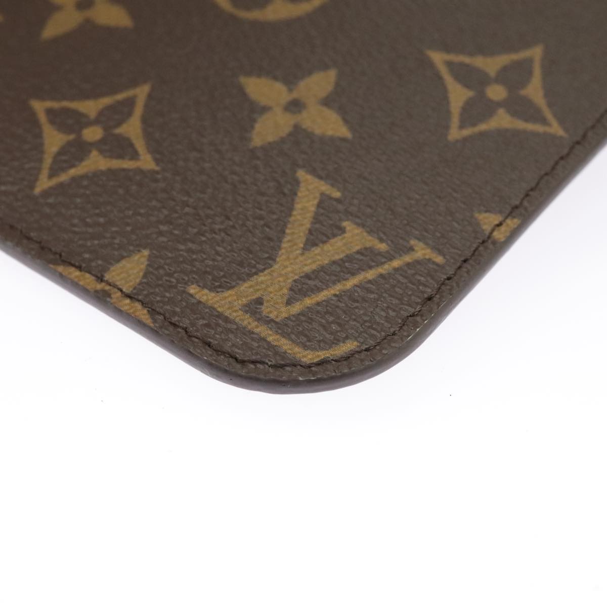 LOUIS VUITTON Monogram Neverfull PM Pouch LV Auth 102186