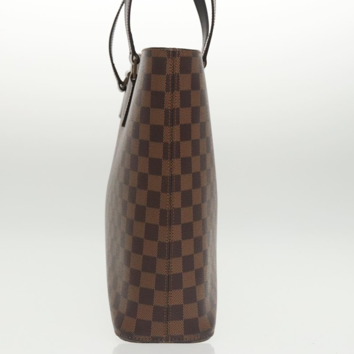 LOUIS VUITTON Damier Ebene Luco Tote Bag N51156 LV Auth 102187