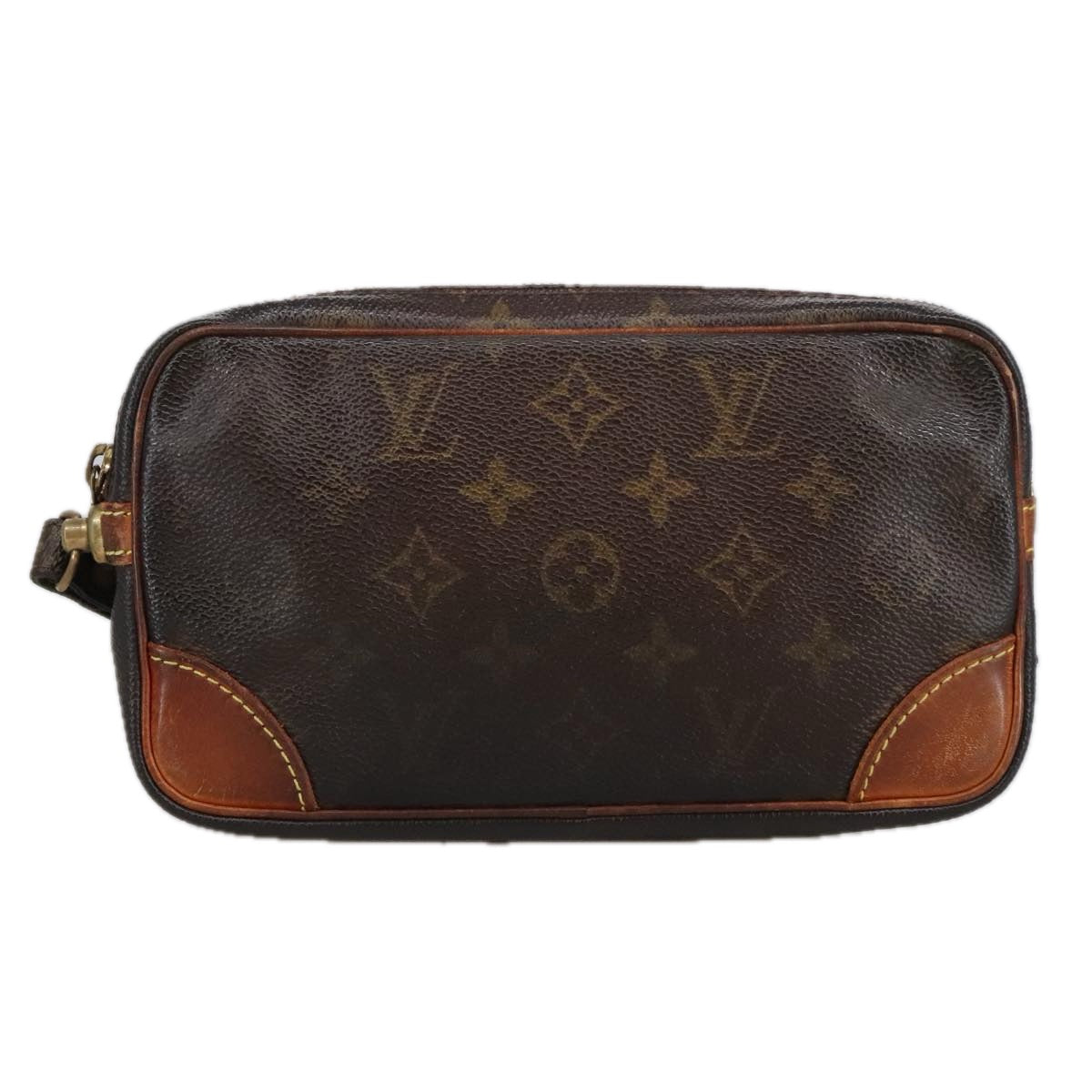 LOUIS VUITTON Monogram Marly Dragonne PM Clutch Bag M51827 LV Auth 102190 - 0