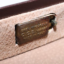 LOEWE Anagram Trunk Leather Brown Auth 102202-12