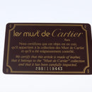 CARTIER Trunk Leather Bordeaux Gold Auth 102203-12
